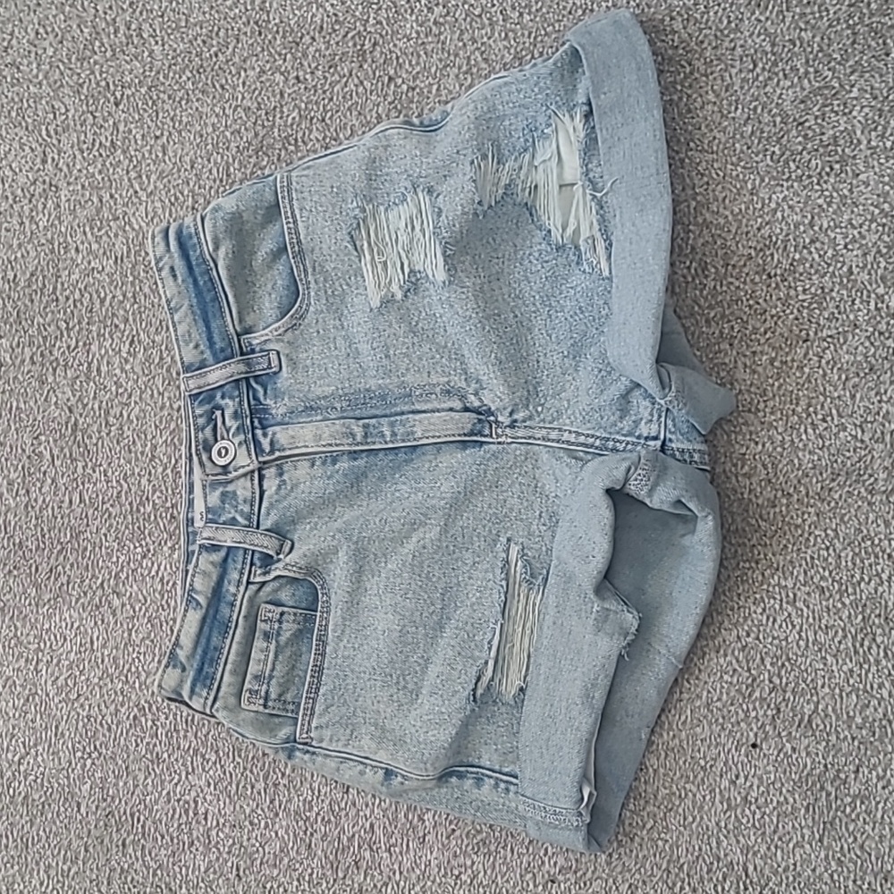 Hollister High Rise Jean Shorts